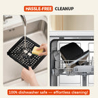 WhallPro 6QT All-Stainless Air Fryer, 8-in-1 Hot Oven with Digital LED Touchscreen & Visible Window