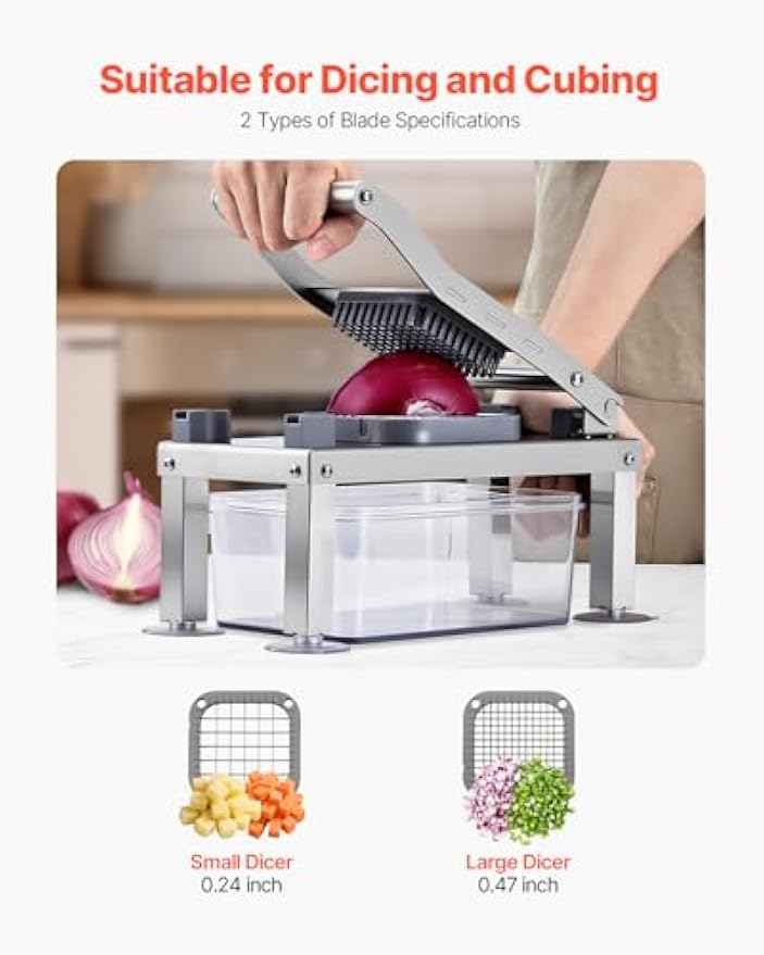NEW Vegetable Chopper Mandoline Slicer, All-in-1 Food Veggie Cutter with 9 Stainless Steel Blades, Cheese Grater Onion Potato Dicer with Container,Salad Spiralizer Kitchen Gadgets&Essentials