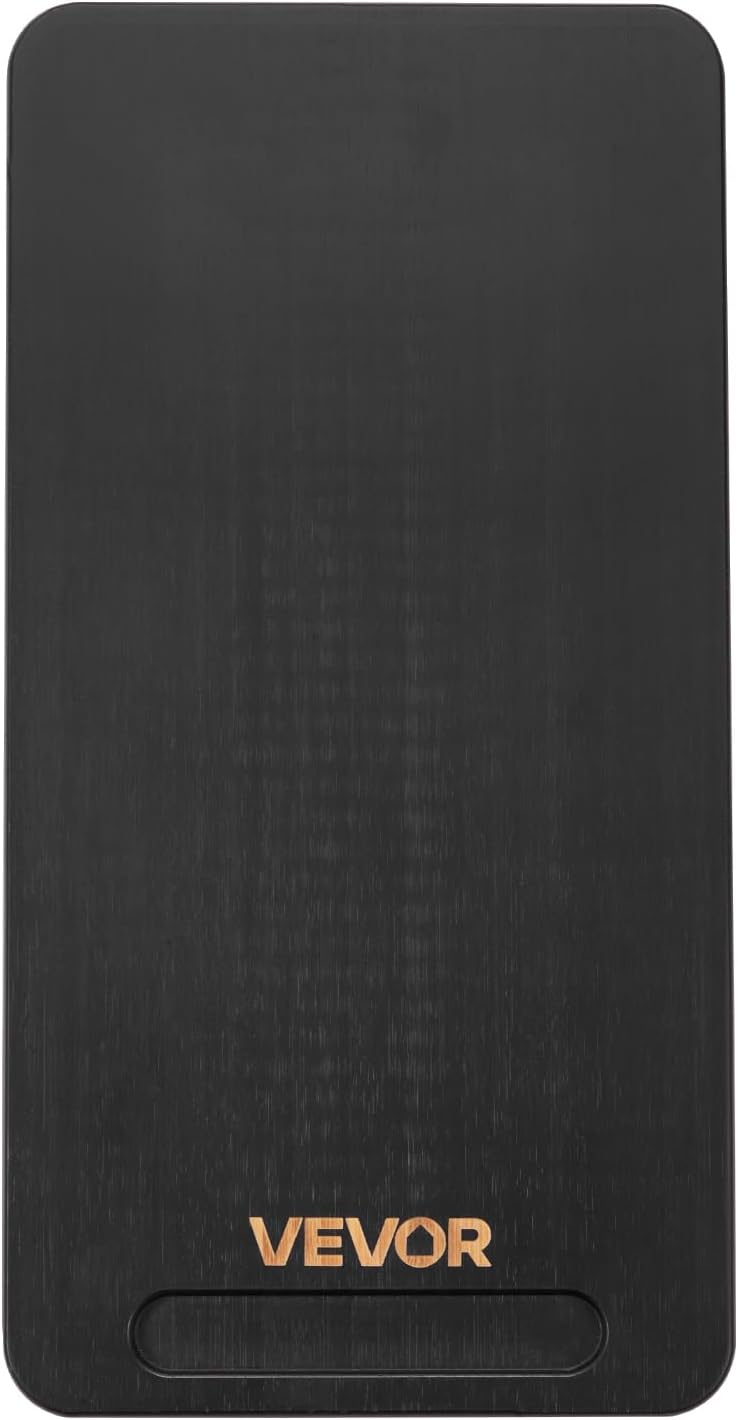 NEW  Appliance Slider, Small 14.5 x 7.5-inch, Rolling Sliding Tray with Silent Rubber Wheels & Hollow Handle, Easy to Clean, Appliance Rolling Tray for Coffee Maker, Kitchen Countertop, Black