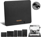 NEW  Appliance Slider, Small 14.5 x 7.5-inch, Rolling Sliding Tray with Silent Rubber Wheels & Hollow Handle, Easy to Clean, Appliance Rolling Tray for Coffee Maker, Kitchen Countertop, Black