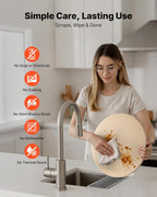 NEW Pizza Stone, 15 in Round Pizza Stone, 0.67 in Large Cordierite Baking-Stone with Metal Peel, Scrape, 1450℉ Heat-Resistant Cooking Stones, for Kitchen Oven, Baking Pizzas, BBQ Grilling