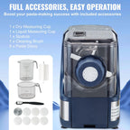 NEW Electric Pasta Maker, 150W Automatic Noodle Maker Machine with 8 Pasta Shapes, 4 Intelligent Modes, 500g Flour Capacity Pasta Maker Machine with Measuring Cups, Cleaning Brush for Home Kitchen