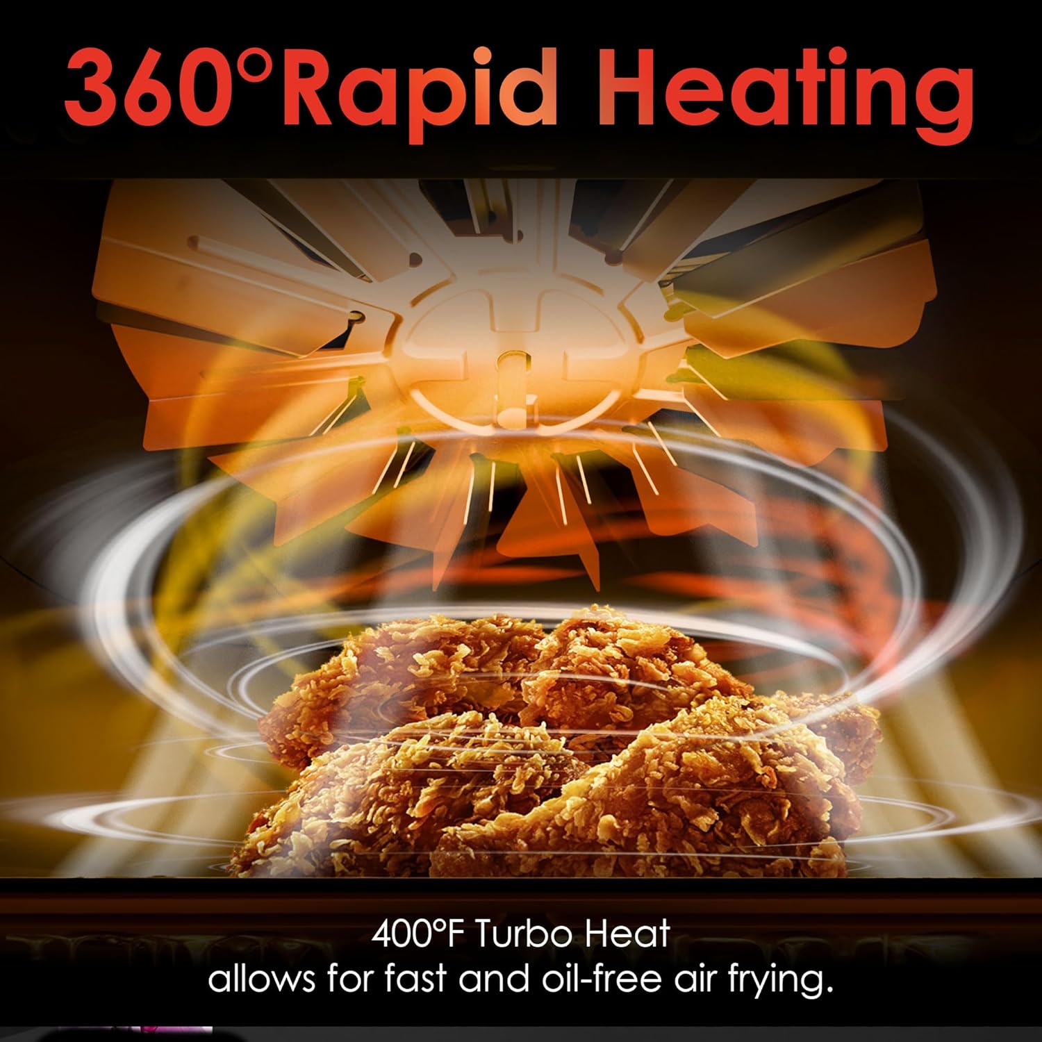 WhallPro 4QT Compact Air Fryer, 9-in-1 with Smart Digital Color TouchScreen Air Fryers, View Window, Air Fry, Roast, Bake, Broil, Reheat, Dehydrate, 12 Presets,Dishwasher Safe Basket &amp; Less Oil Nonstick