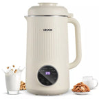 NEW 8-in-1 Nut Milk Maker,41oz Soy Milk Machine with 10 Blades, for Oat,Nut,Soy,Juice,Milkshake & Cereal,Self-Cleaning,Boil Water & 12-Hour Delay