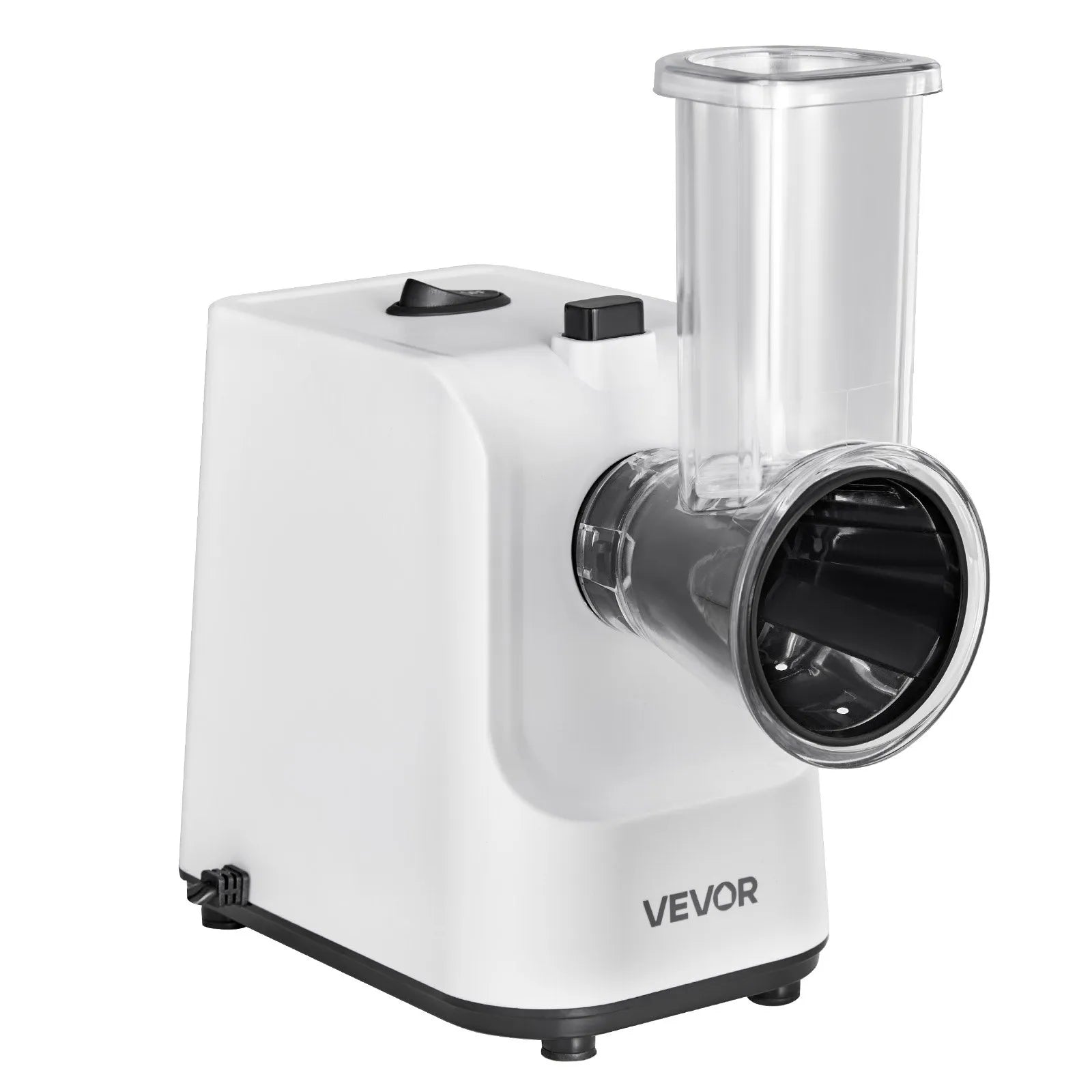 NEW Electric Cheese Grater Salad Maker, 200W Salad Shooter, Electric Vegetable Slicer Shredder Chopper for Fruits with 5 Attachments, Stainless Steel Food Cutter for Vegetables, and Cheeses