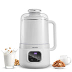 NEW 8-in-1 Nut Milk Maker, 34 oz Soy Milk Maker with 200W Blending, for Homemade Oat, Nut, Soy, Juice, Milkshake, Rice Cereal, Plant-Based Beverages with Self-Cleaning, Boil Water, 12-Hour Delay