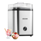 NEW Ice Cream Maker, 2.11 Qt. Large Capacity, Electric Automatic Ice-Cream Machine, with Easy Operation & Cleaning, Stainless Steel Shell, for Homemade Frozen Yogurt, Fruit Sorbet, Gelato, Silver