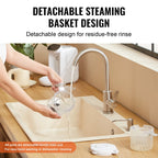 NEW Baby Food Maker, 430W Baby Food Processor with 750 ml Tritan Bowl, SUS304 Stainless Steel, 5 in 1 Baby Food Puree Blender Steamer Grinder for Food, Fruit, Vegetable, Meat